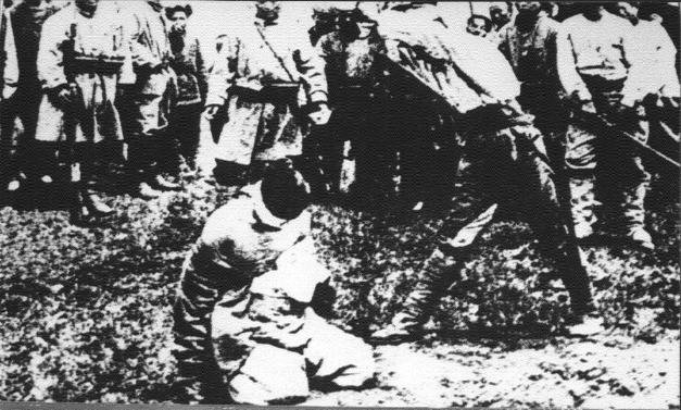 Lu Xun'ü Etkilemiş Olabilecek İdam Sahnesi (Tahmini)